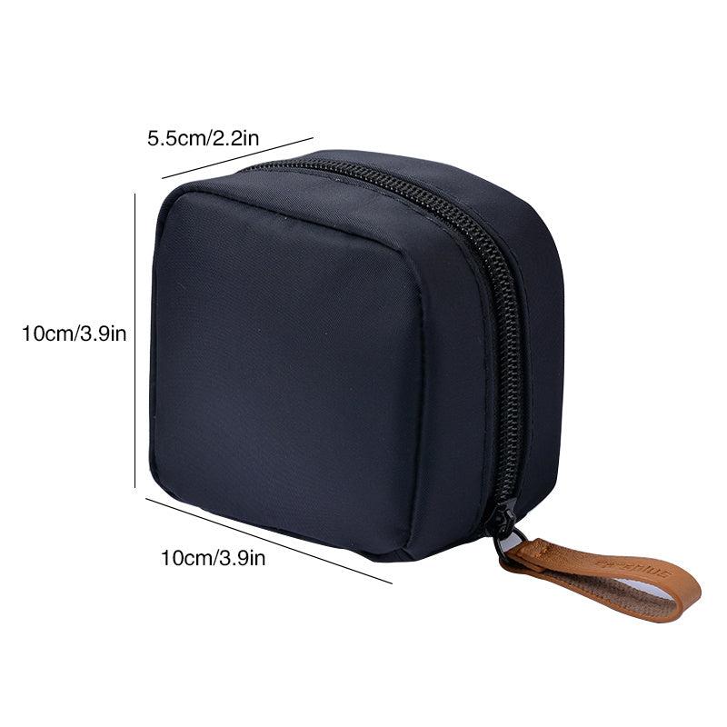 2Pcs Mini Compact Portable Cosmetic Travel Bags