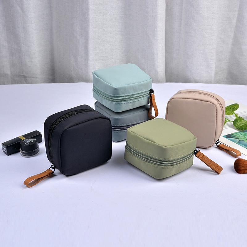 2Pcs Mini Compact Portable Cosmetic Travel Bags