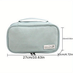 Travel Underwear Organizer - Store Bras, Socks, Lingerie in One Cube