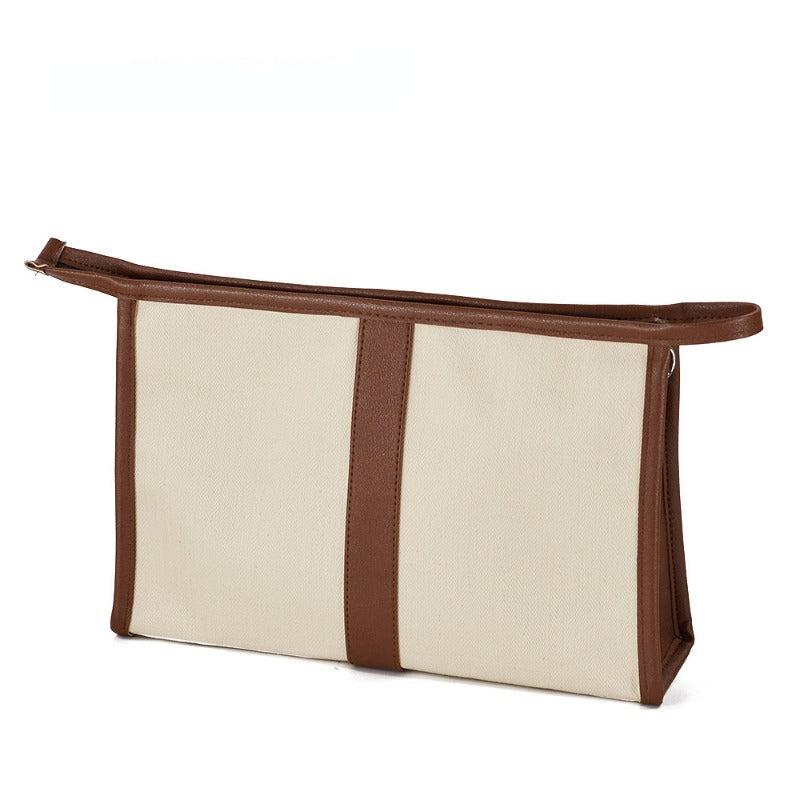 Makeup Bag With Handle & Zipper Travel Organizer