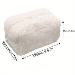 Lambswool Cosmetic Bag Cream Portable Skin Care Storage Bag