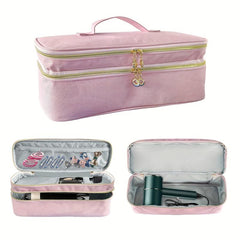 Double Layer Travel Organizer Bag for Hair Dryer