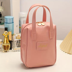 Roomy Travel Makeup Bag Waterproof Organizer for Girls Women