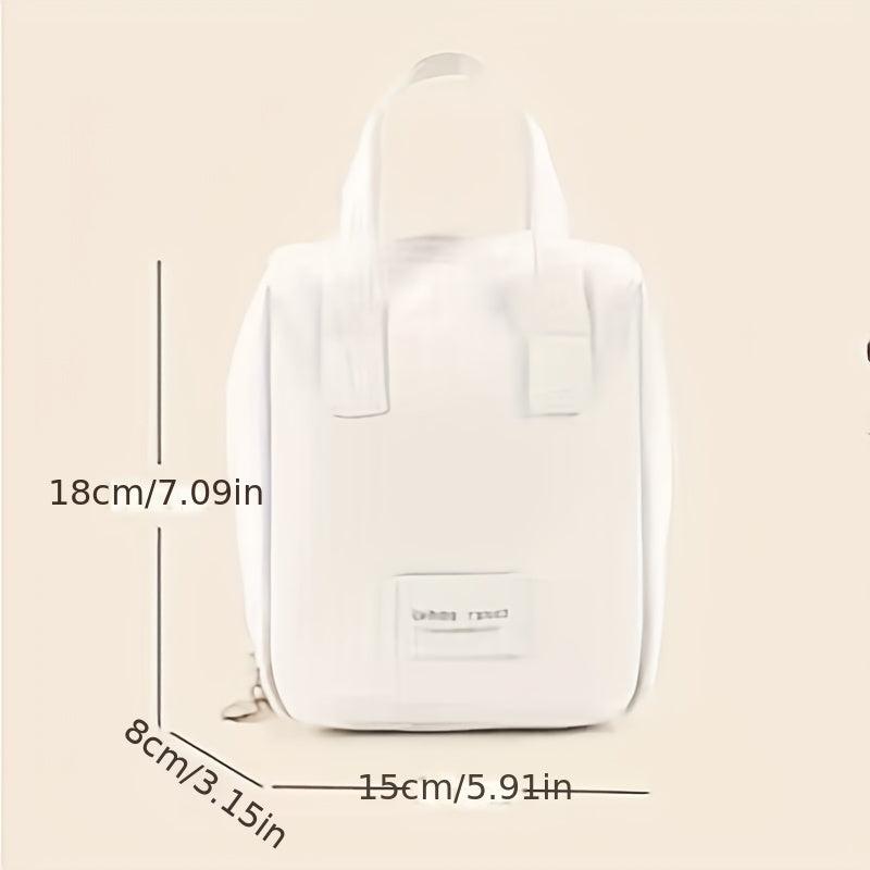 Roomy Travel Makeup Bag Waterproof Organizer for Girls Women