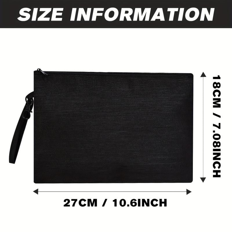 Smell Proof Bags Stash Bag Certificates Organizer Lock Bag Travel Storage Case