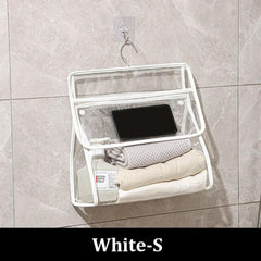 Large Capacity Transparent Bathroom Wash Bag Waterproof Hanging Organizer