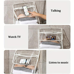 Large Capacity Transparent Bathroom Wash Bag Waterproof Hanging Organizer