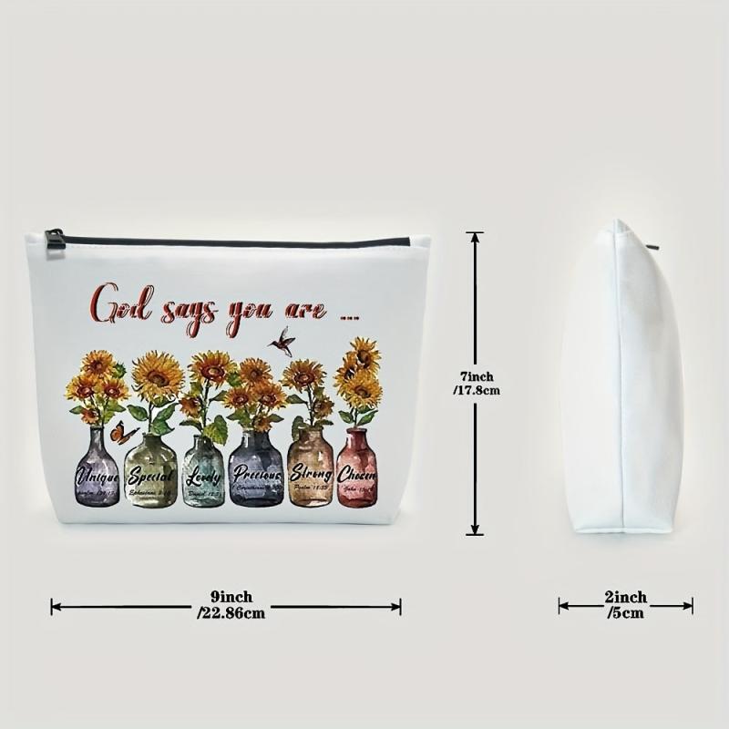 Encouraging Makeup Bag Gift Positive Quotes for Women