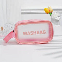 Waterproof Makeup Bag Toiletry Case Travel Organizer with Zipper & Handle