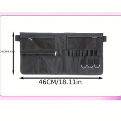Makeup Brush Belt Professional Pockets With Artist Strap Portable Cosmetic Pouch