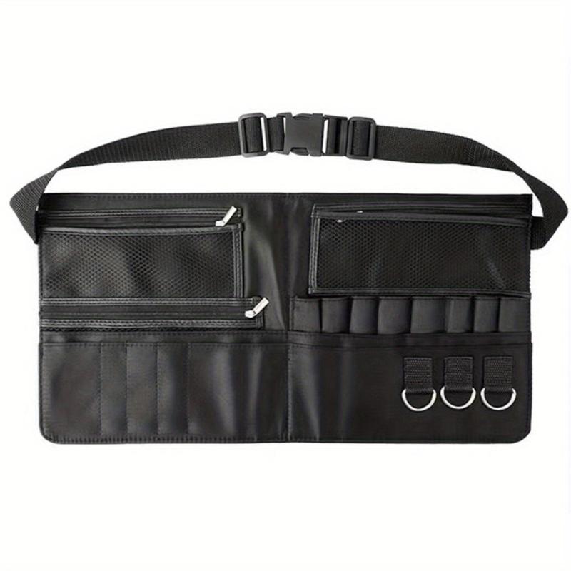 Makeup Brush Belt Professional Pockets With Artist Strap Portable Cosmetic Pouch