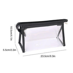 5pcs Clear Makeup Bag Zipper Cosmetic Pouch Travel Organizer Tool Pouch