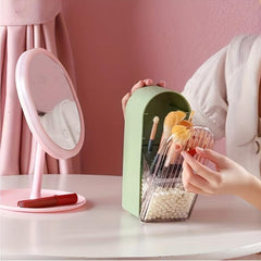 Dustproof Makeup Brush Holder with Lid