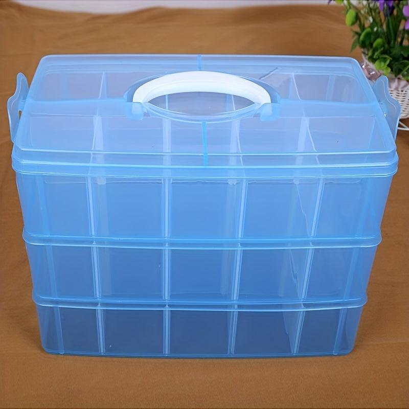 Adjustable Compartment Slot Bead Craft Jewellery Storage Organizer
