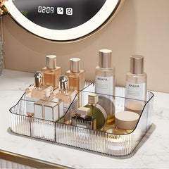 Clear Desktop Makeup Storage Box Countertop Display Case