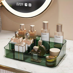 Clear Desktop Makeup Storage Box Countertop Display Case