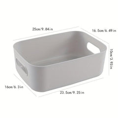 Minimalist Rectangle Storage Basket for Home Office Kitchen Bedroom