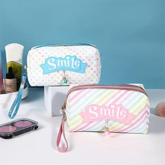Letter Makeup Bag Travel Portable Waterproof Cosmetic Bag
