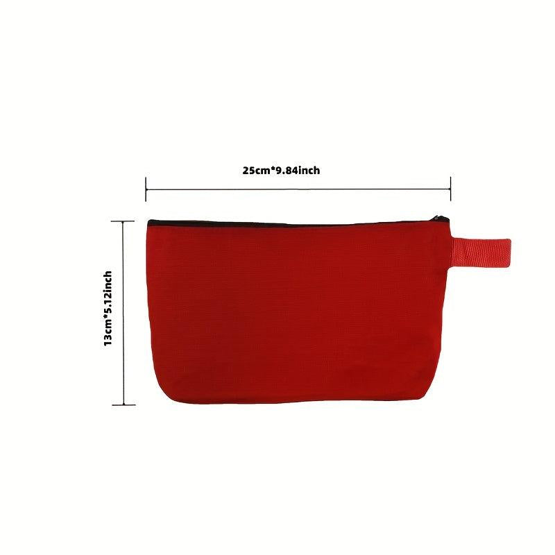 Canvas Makeup Bag Travel Cosmetic Bag Plain Makeup Pouch Blank Toiletry Bag