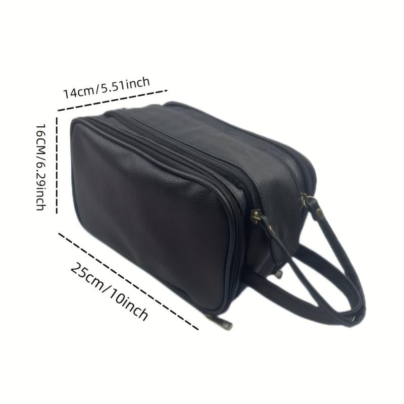 Water Resistant Toiletry Bag for Men - Dopp Kit Organizer