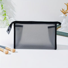 Small Clear Makeup Bag Waterproof Zipper Pouch Travel Toiletry Organizer