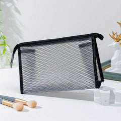 Small Clear Makeup Bag Waterproof Zipper Pouch Travel Toiletry Organizer