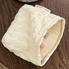 Cloud Cosmetic Bag Makeup Organizer Pouch Y2k Accessories Make Up Bag Y2k Purse