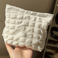 Cloud Cosmetic Bag Makeup Organizer Pouch Y2k Accessories Make Up Bag Y2k Purse