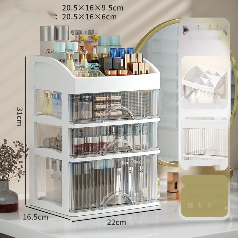 Makeup Organizer with Drawer Lipstick Cosmetic Box