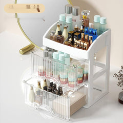Makeup Organizer with Drawer Lipstick Cosmetic Box
