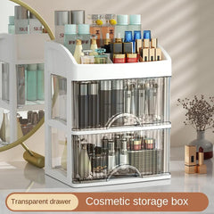 Makeup Organizer with Drawer Lipstick Cosmetic Box