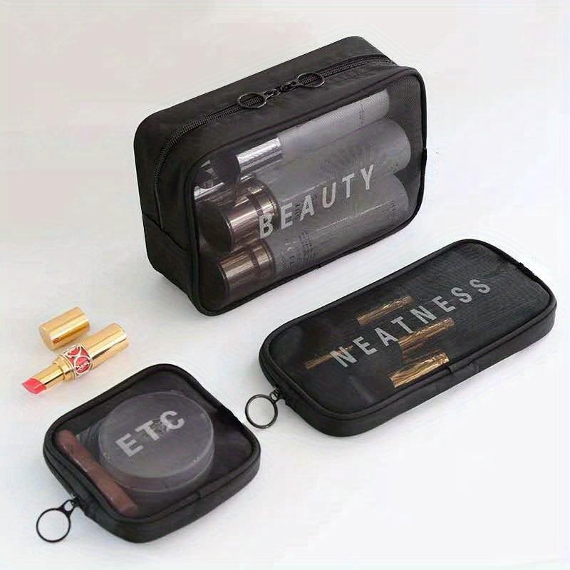 3pcs Large Capacity Travel Toiletry Bag for Men and Women