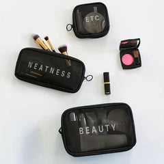 3pcs Large Capacity Travel Toiletry Bag for Men and Women