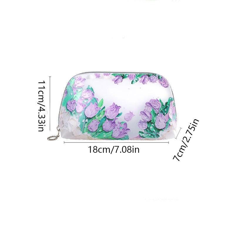 Waterproof Makeup Organizer Bag for Women Small Travel Toiletries Case