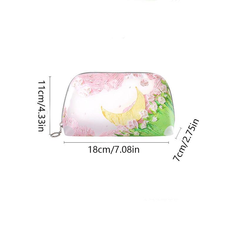 Waterproof Makeup Organizer Bag for Women Small Travel Toiletries Case