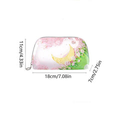 Waterproof Makeup Organizer Bag for Women Small Travel Toiletries Case