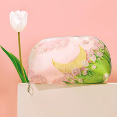 Waterproof Makeup Organizer Bag for Women Small Travel Toiletries Case
