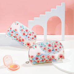Waterproof Makeup Organizer Bag for Women Small Travel Toiletries Case