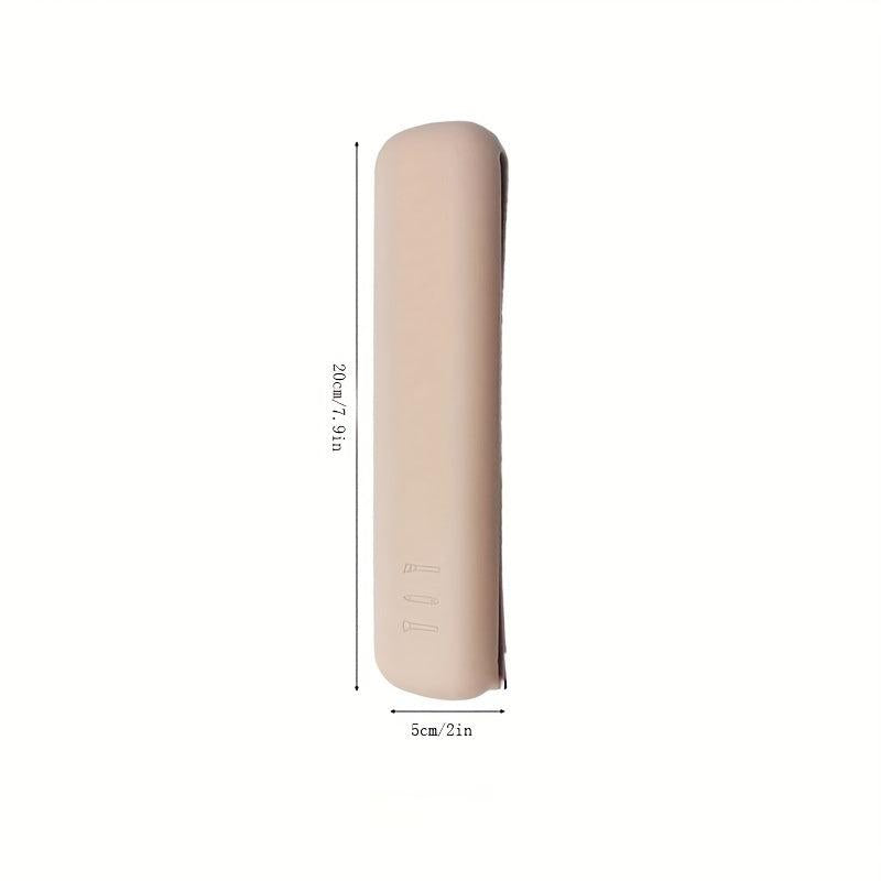 Silicone Makeup Brush Organizer Travel Bag Dustproof