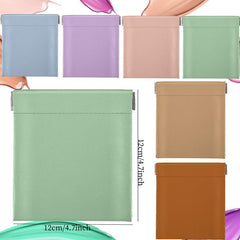 Lambskin Pocket Cosmetic Bag Makeup Pouch Mini Travel Organizer