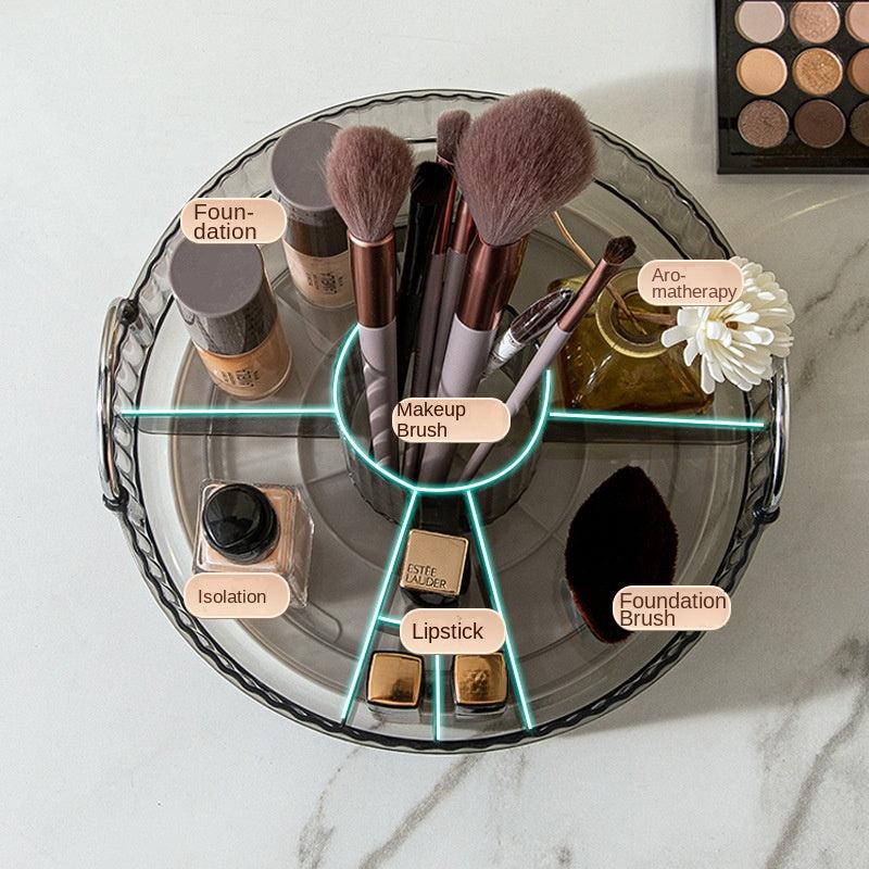 360 Rotating Makeup Organizer Spinning Perfume Organizer High Capacity