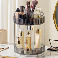 360 Rotating Makeup Organizer Spinning Perfume Organizer High Capacity
