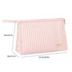 Waterproof Portable Zipper Makeup Case Storage Bag for Travel