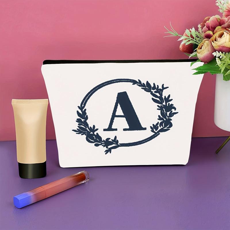Letter Combo Cosmetic Bag Personalized Present Bag Wedding Birthday Holiday Gift