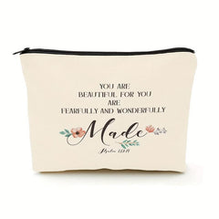 Christian Makeup Bag Bible Verse Religious Gift