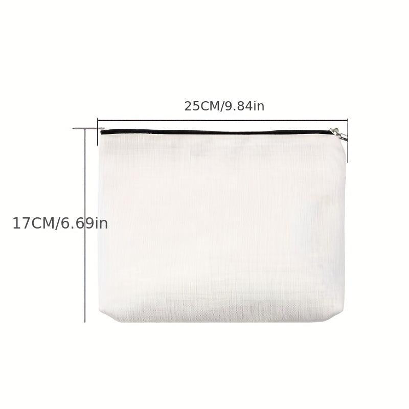 Christmas Cosmetic Bag Waterproof Zipper Pouch Travel Toiletry Makeup Organizer