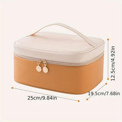 Makeup Bag Travel Cosmetic Case Portable PU Organizer Storage Bag