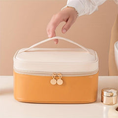 Makeup Bag Travel Cosmetic Case Portable PU Organizer Storage Bag