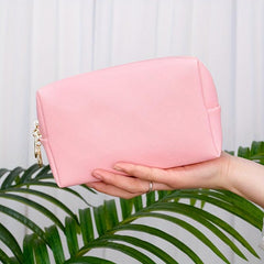 3pcs PU Waterproof Square Makeup Bag Portable Toiletry Bag