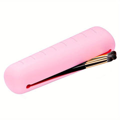 Travel Makeup Brush Holder Silicone Portable Case